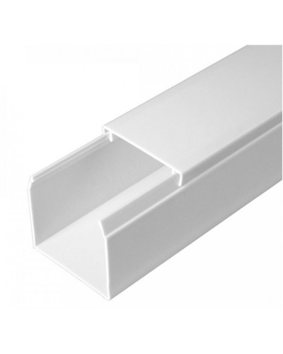 Кабель-канал белый 2-й замок в г/к 40х40 (60м/уп) Промрукав (PR.064040) в Чебоксарах Кабель-канал Pintop.ru