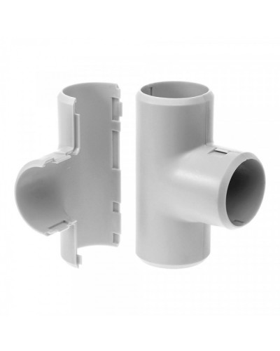 Тройник разборный д20 (50 шт/уп/) Промрукав PR.07320 в Чебоксарах Повороты, муфты, тройники Pintop.ru