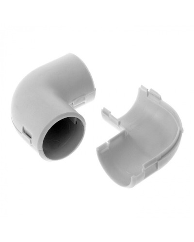 Соединитель угловой разборный д20 (50 шт/уп) Промрукав PR.07520 в Чебоксарах Повороты, муфты, тройники Pintop.ru