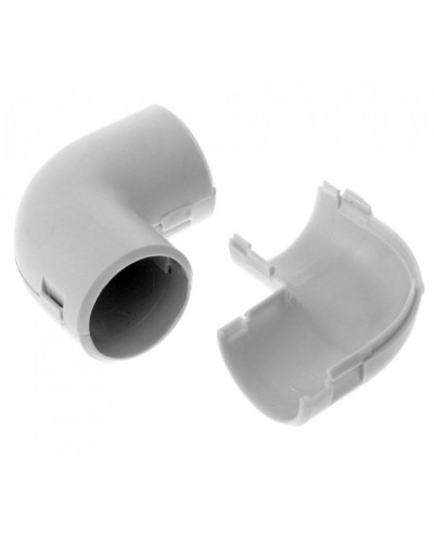 Соединитель угловой разборный д32 (5шт/400шт уп/кор) Промрукав (PR.07532м) в Чебоксарах Повороты, муфты, тройники Pintop.ru