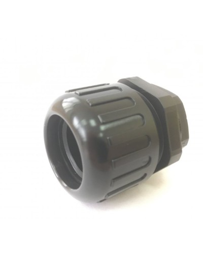 Муфта вводная усиленная (IP68) для гофрированных труб черная ВМУ-ГТ-16 (М20) Промрукав (PR08.3276) в Чебоксарах Повороты, муфты, тройники Pintop.ru