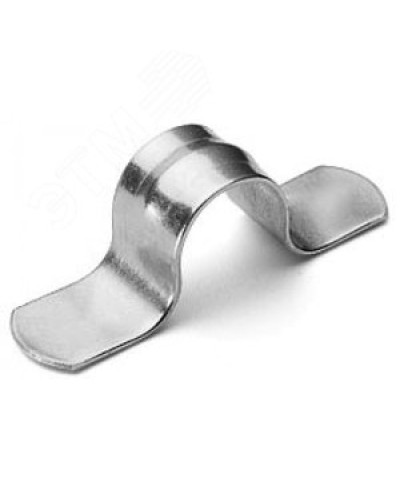 Скоба металлическая двухлапковая СМД 16-17 без отверстий (100 шт/уп) Промрукав PR08.3640 в Чебоксарах Держатели, клипсы, скобы Pintop.ru