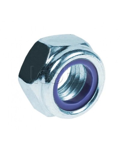 Гайка М12 с контрящим кольцом (DIN 985) (15 шт/уп) Промрукав (PR08.3669) в Чебоксарах Крепеж Pintop.ru