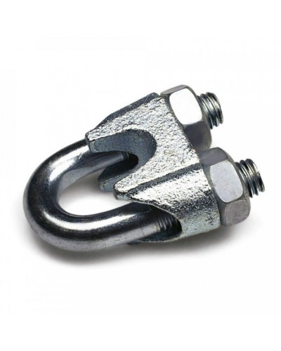 Зажим троса одинарный D4мм тип Слоник DIN 741 (100 шт/уп) Промрукав (PR08.3892) в Чебоксарах Держатели, клипсы, скобы Pintop.ru