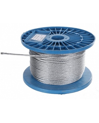 Трос стальной DIN 3055 3мм (200 м/уп) Промрукав (PR08.4821) в Чебоксарах Трос и аксессуары Pintop.ru