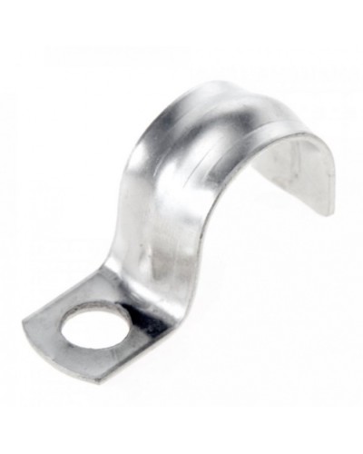 Скоба металлическая однолапковая СМО 25-26 отв. d 6,5 мм (100 шт/уп) Промрукав (PR08.4860) в Чебоксарах Держатели, клипсы, скобы Pintop.ru