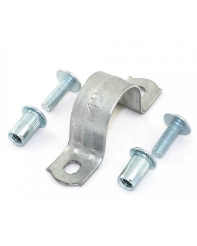 Комплекты для крепления ОКЛ с использованием винта, заклепки и скобы СМД 25-26 (100 шт) Промрукав (PR08.5033) в Чебоксарах Держатели, клипсы, скобы Pintop.ru