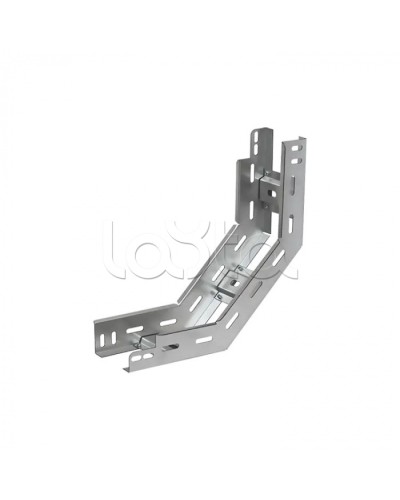 Угол вертикальный внутренний 90 градусов лестничный 600х150 (1,2 мм) Промрукав (PR08.5352) в Чебоксарах Аксессуары для лотков Pintop.ru