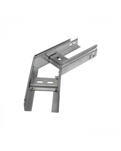 Угол горизонтальный 45 градусов лестничный 500х80 (1,5 мм) Промрукав (PR08.5476) в Чебоксарах Аксессуары для лотков Pintop.ru