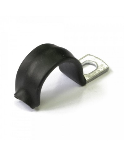 Скоба металлическая однолапковая с полимерным покрытием СМО-П d16-17 мм (100 шт/уп) Промрукав (PR08.6007) в Чебоксарах Держатели, клипсы, скобы Pintop.ru