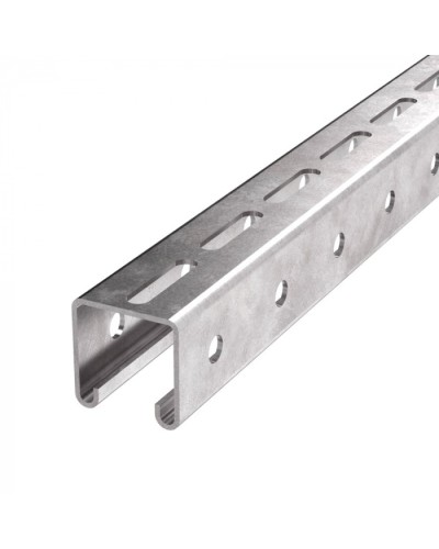 Профиль STRUT HDZ ПС-41х41х400 (2,5мм) Промрукав (PR08.9352) в Чебоксарах Аксессуары для лотков Pintop.ru