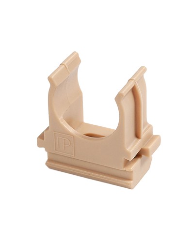 Крепёж-клипса для труб АБС-пластик сосна д25 (100шт/1000шт уп/кор) Промрукав (PR13.0050) в Чебоксарах Держатели, клипсы, скобы Pintop.ru