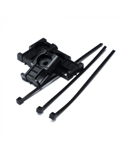 Комплекты крепления площадка для прямого монтажа черная со стяжкой 2,5х100 мм (100 шт) Промрукав (PR13.02513) в Чебоксарах Аксессуары для кабель-канала Pintop.ru