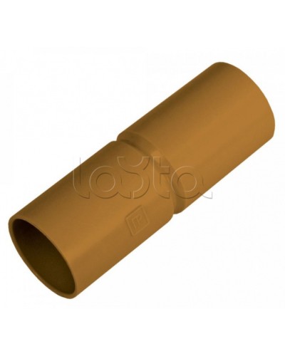 Патрубок-муфта с ограничителем бук д16 (100шт/1200шт уп/кор) Промрукав (PR13.0265) в Чебоксарах Повороты, муфты, тройники Pintop.ru