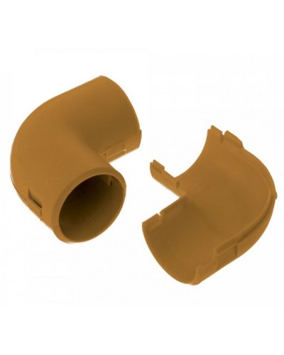 Соединитель угловой разборный бук д32 (30шт/300шт уп/кор) Промрукав (PR13.0286) в Чебоксарах Повороты, муфты, тройники Pintop.ru