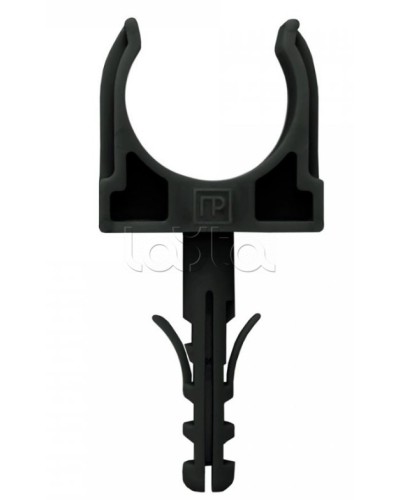 Крепеж-клипса с дюбелем черная д16 в малой упаковке (10шт/900шт уп/кор) Промрукав (PR13.0303) в Чебоксарах Крепеж: Дюбели, шурупы, саморезы Pintop.ru