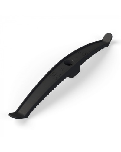 Держатель кабеля двусторонний для прямого монтажа в гофроящике черный (100 шт/кор) Промрукав (PR13.0488) в Чебоксарах Аксессуары для кабель-канала Pintop.ru