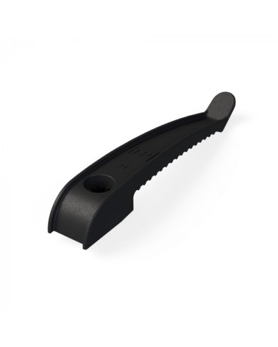 Держатель кабеля односторонний для прямого монтажа в гофроящике черный (200 шт/кор) Промрукав (PR13.0491) в Чебоксарах Аксессуары для кабель-канала Pintop.ru