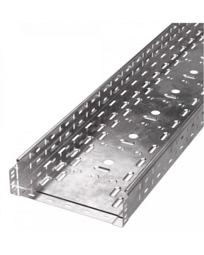 Лоток перфорированный Стандарт 300х80х3000 (0,8 мм) (6 м/уп) Промрукав (PR16.0012) в Чебоксарах Кабельные лотки Pintop.ru