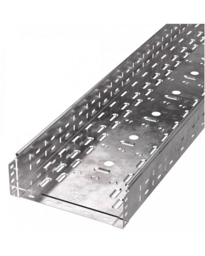 Лоток перфорированный Стандарт 300х100х3000 (0,8 мм) (6 м/уп) Промрукав (PR16.0013) в Чебоксарах Кабельные лотки Pintop.ru