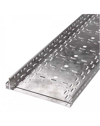 Лоток перфорированный Стандарт 400х50х3000 (1,0 мм) (6 м/уп) Промрукав (PR16.0014) в Чебоксарах Кабельные лотки Pintop.ru