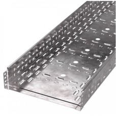 Лоток перфорированный Стандарт 400х100х3000 (1,0 мм) (6 м/уп) Промрукав (PR16.0016)