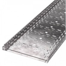 Лоток перфорированный Стандарт 500х50х3000 (1,0 мм) (6 м/уп) Промрукав (PR16.0017)