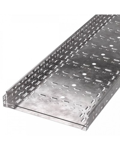 Лоток перфорированный Стандарт 500х80х3000 (1,0 мм) (6 м/уп) Промрукав (PR16.0018) в Чебоксарах Кабельные лотки Pintop.ru