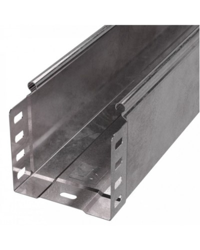 Лоток неперфорированный Стандарт 100х100х3000 (0,7 мм) (6 м/уп) Промрукав (PR16.0048) в Чебоксарах Кабельные лотки Pintop.ru