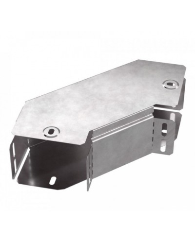 Угол горизонтальный 90 градусов с крышкой Стандарт 100х80 Промрукав (PR16.0412) в Чебоксарах Аксессуары для кабель-канала Pintop.ru