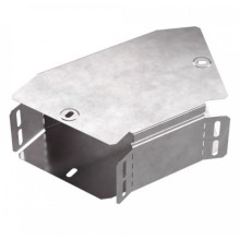 Угол горизонтальный 45 градусов с крышкой Стандарт 150х80 Промрукав (PR16.0427)