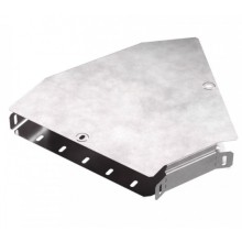 Угол горизонтальный 45 градусов с крышкой Стандарт 300х50 Промрукав (PR16.0429)