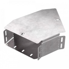 Угол горизонтальный 45 градусов с крышкой Стандарт 200х100 Промрукав (PR16.0524)