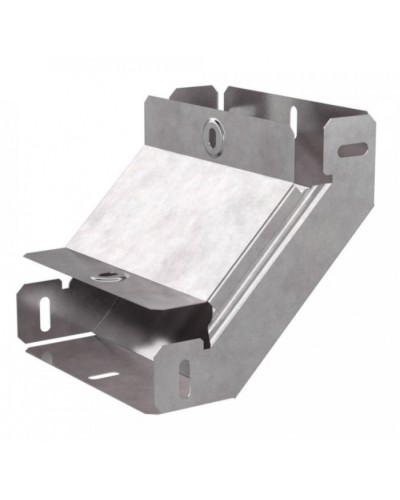 Угол вертикальный внутренний 90 градусов с крышкой Стандарт 150х50 Промрукав (PR16.0527) в Чебоксарах Аксессуары для лотков Pintop.ru