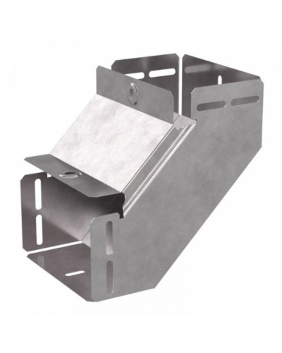 Угол вертикальный внутренний 90 градусов с крышкой Стандарт 150х100 Промрукав (PR16.0529) в Чебоксарах Аксессуары для лотков Pintop.ru