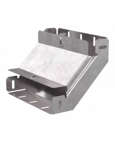 Угол вертикальный внутренний 90 градусов с крышкой Стандарт 200х50 Промрукав (PR16.0530) в Чебоксарах Аксессуары для лотков Pintop.ru