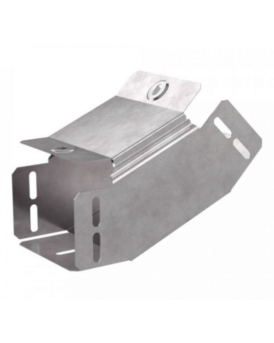 Угол вертикальный внутренний 45 градусов с крышкой Стандарт 100х80 Промрукав (PR16.0534) в Чебоксарах Аксессуары для лотков Pintop.ru