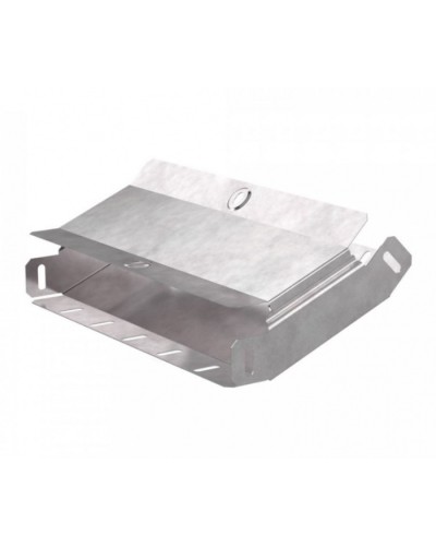 Угол вертикальный внутренний 45 градусов с крышкой Стандарт 300х50 Промрукав (PR16.0541) в Чебоксарах Аксессуары для лотков Pintop.ru