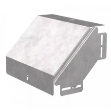 Угол вертикальный внешний 90 градусов с крышкой Стандарт 300х100 Промрукав (PR16.0551)