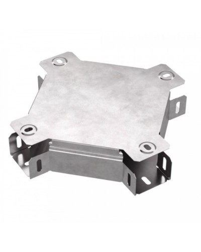 Х-образный ответвитель с крышкой Стандарт 50х50 Промрукав (PR16.0573) в Чебоксарах Аксессуары для лотков Pintop.ru