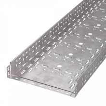 Лоток перфорированный Стандарт HDZ 400х80х3000 (1,0 мм) (6 м/уп) Промрукав (PR16.1240)