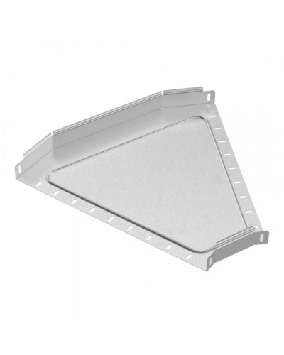 Угол горизонтальный 45 градусов Стандарт HDZ 500х50 Промрукав (PR16.1631) в Чебоксарах Аксессуары для лотков Pintop.ru