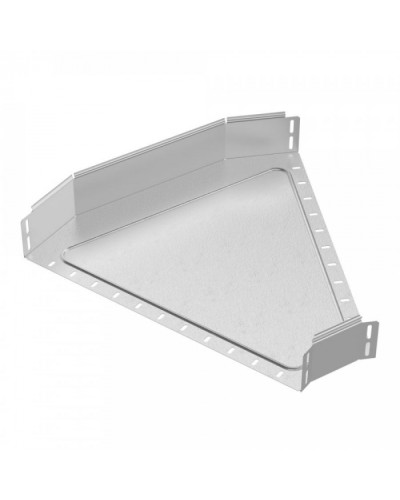 Угол горизонтальный 45 градусов Стандарт HDZ 600х100 Промрукав (PR16.1634) в Чебоксарах Аксессуары для лотков Pintop.ru