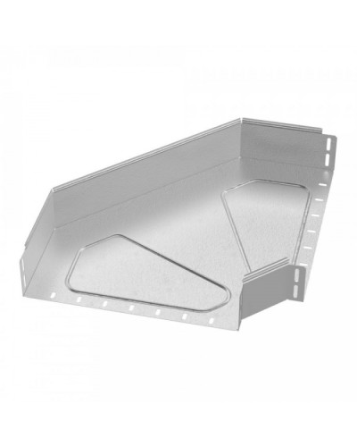 Угол горизонтальный 90 градусов Стандарт HDZ 400х100 Промрукав (PR16.1649) в Чебоксарах Аксессуары для лотков Pintop.ru