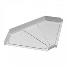 Угол горизонтальный 90 градусов Стандарт HDZ 600х50 Промрукав (PR16.1657)