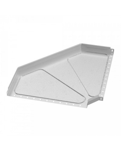 Угол горизонтальный 90 градусов Стандарт HDZ 600х50 Промрукав (PR16.1657) в Чебоксарах Аксессуары для лотков Pintop.ru