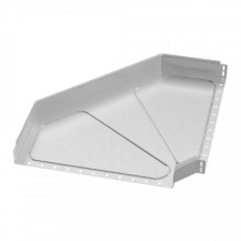 Угол горизонтальный 90 градусов Стандарт HDZ 600х80 Промрукав (PR16.1658)