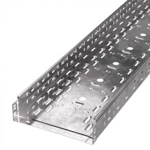 Лоток перфорированный Стандарт 300х80х3000 (1,0 мм) (6 м/уп) Промрукав (PR16.2307)