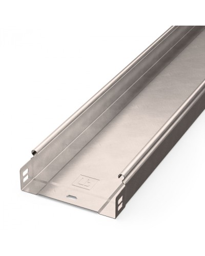 Лоток неперфорированный Стандарт INOX (AISI 409) 150х50х3000 (0,7 мм) (6 м/уп) Промрукав (PR16.2392) в Чебоксарах Кабельные лотки Pintop.ru