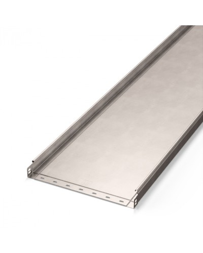 Лоток неперфорированный Стандарт INOX (AISI 409) 400х50х3000 (1,0 мм) (6 м/уп) Промрукав (PR16.2401) в Чебоксарах Кабельные лотки Pintop.ru